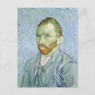Vincent van Gogh - Van Gogh Self Portrait in Blue Postkarte