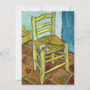 Vincent van Gogh - Van Goghs Stuhl Einladung