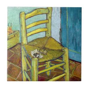 Vincent van Gogh - Van Goghs Stuhl Fliese