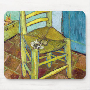 Vincent van Gogh - Van Goghs Stuhl Mousepad