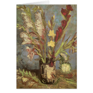 Vincent van Gogh - Vase de la vie morte avec Gladi