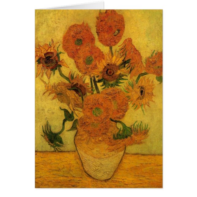 Vincent van Gogh Vase de vie morte avec 15 tournes (Devant)