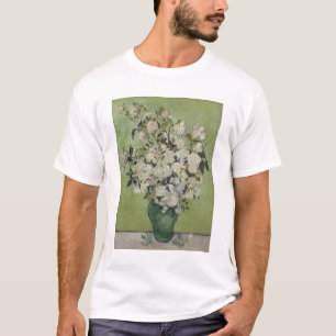 Vincent Van Gogh, Vase der Rose, Rose in der Vase T-Shirt