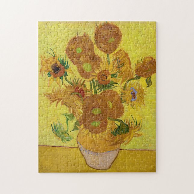 Vincent van Gogh - Vase mit fünfzehn Sonnenblumen (Vertikal)