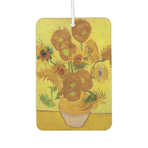 Vincent van Gogh - Vase mit fünfzehn Sonnenblumen Autolufterfrischer