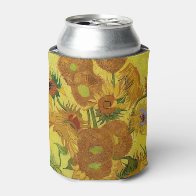 Vincent van Gogh - Vase mit fünfzehn Sonnenblumen Dosenkühler (Kanne Vorderseite)