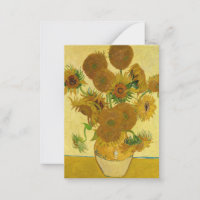 Vincent van Gogh - Vase mit fünfzehn Sonnenblumen