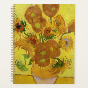 Vincent van Gogh - Vase mit fünfzehn Sonnenblumen Planer