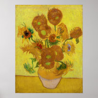 Vincent van Gogh - Vase mit fünfzehn Sonnenblumen