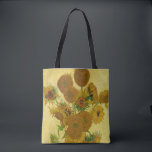 Vincent van Gogh - Vase mit fünfzehn Sonnenblumen Tasche<br><div class="desc">Vase mit 15 Sonnenblumen / Vase avec quinze turnesols - Vincent Van Gogh,  August 1888 - Sonnenblumen 1888,  Fassung (F454)</div>