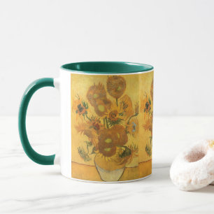 Vincent van Gogh - Vase mit fünfzehn Sonnenblumen Tasse