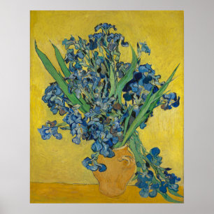 Vincent Van Gogh Vase mit Ire Art Malerei Poster