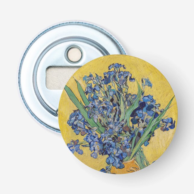 Vincent van Gogh - Vase mit Iren Flaschenöffner (Vorderseite)