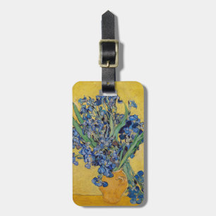 Vincent van Gogh - Vase mit Iren Gepäckanhänger