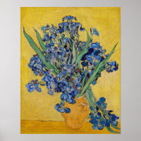 Vincent van Gogh - Vase mit Iren