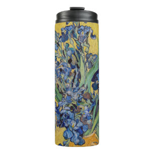 Vincent van Gogh - Vase mit Iren Thermosbecher