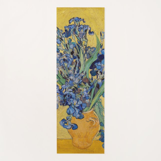 Vincent van Gogh - Vase mit Iren Yogamatte (Vorderseite)