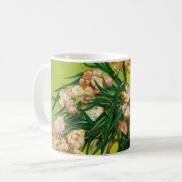 Vincent Van Gogh Vase mit Oleandern und Büchern