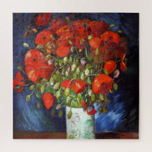 Vincent Van Gogh Vase mit roten Poppies