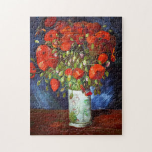 Vincent Van Gogh Vase mit roten Poppies