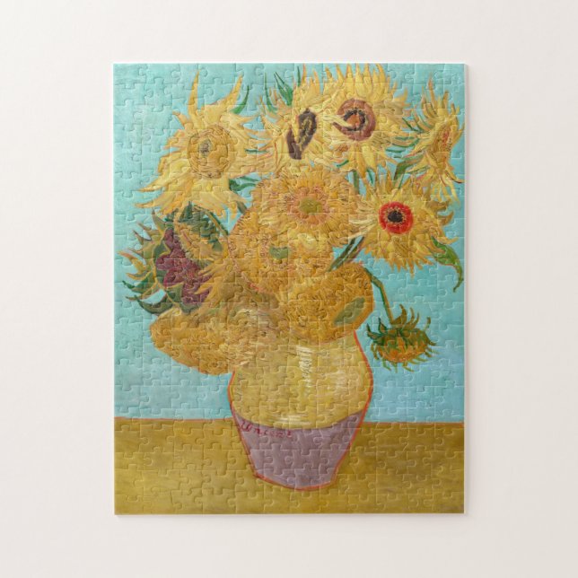 Vincent Van Gogh - Vase mit zwölf Sonnenblumen (Vertikal)