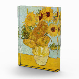 Vincent Van Gogh - Vase mit zwölf Sonnenblumen Fotoblock
