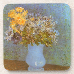 Vincent van Gogh Vaselilie, Margeriten, Anemonen Getränkeuntersetzer