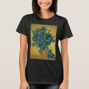 Vincent van Gogh - Vasemit Schwertlilien auf gelbe T-Shirt