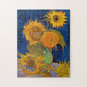 Vincent van Gogh - Vasen mit fünf Sonnenblumen