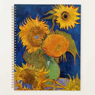 Vincent van Gogh - Vasen mit fünf Sonnenblumen Planer