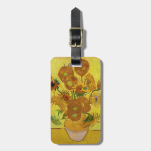 Vincent van Gogh - Vasen mit fünfzehn Sonnenblumen Gepäckanhänger