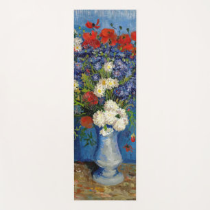 Vincent van Gogh - Vasen mit Kornblumen und Mohn Yogamatte