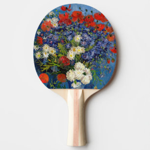Vincent van Gogh - Vasen mit Kornblumen und Mohnbl Tischtennis Schläger