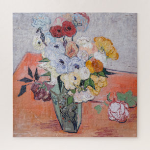 Vincent van Gogh - Vasen mit Rosen und Anemonen