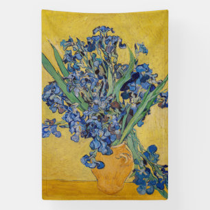 Vincent van Gogh - Vasen mit Schwertlilien Banner