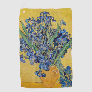 Vincent van Gogh - Vasen mit Schwertlilien Golfhandtuch