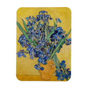 Vincent van Gogh - Vasen mit Schwertlilien Magnet