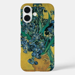 Vincent van Gogh - Vasen mit Schwertlilien vor gel iPhone 16 Hülle