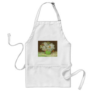 Vincent van Gogh - Vasen mit Zinnien und Blumen Schürze