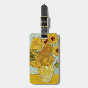Vincent Van Gogh - Vasen mit zwölf Sonnenblumen Gepäckanhänger