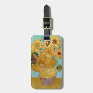 Vincent Van Gogh - Vasen mit zwölf Sonnenblumen Gepäckanhänger