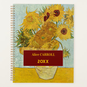 Vincent Van Gogh - Vasen mit zwölf Sonnenblumen Planer