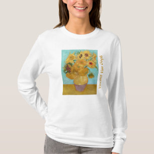 Vincent Van Gogh - Vasen mit zwölf Sonnenblumen T-Shirt
