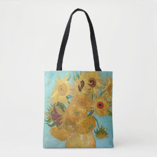 Vincent Van Gogh - Vasen mit zwölf Sonnenblumen Tasche
