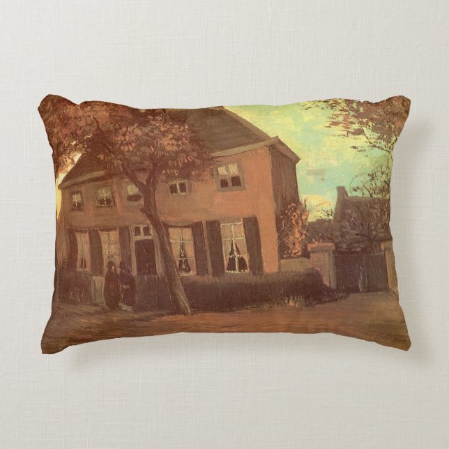 Vincent van Gogh - Vicarage in Nuenen Dekokissen (Vorderseite)