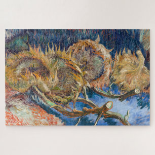 Vincent van Gogh - Vier geschnittene Sonnenblumen