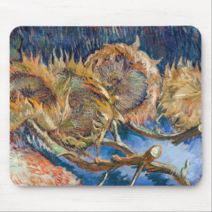 Vincent van Gogh - Vier geschnittene Sonnenblumen Mousepad