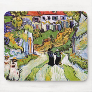 Vincent Van Gogh - Village Street and Steps Mousepad