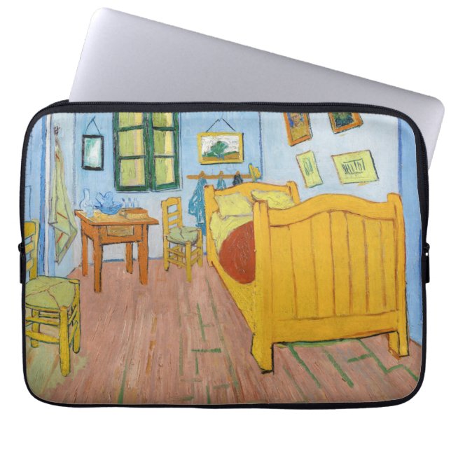 Vincent Van Gogh - Vincent's Bedroom in Arles Laptopschutzhülle (Vorderseite)