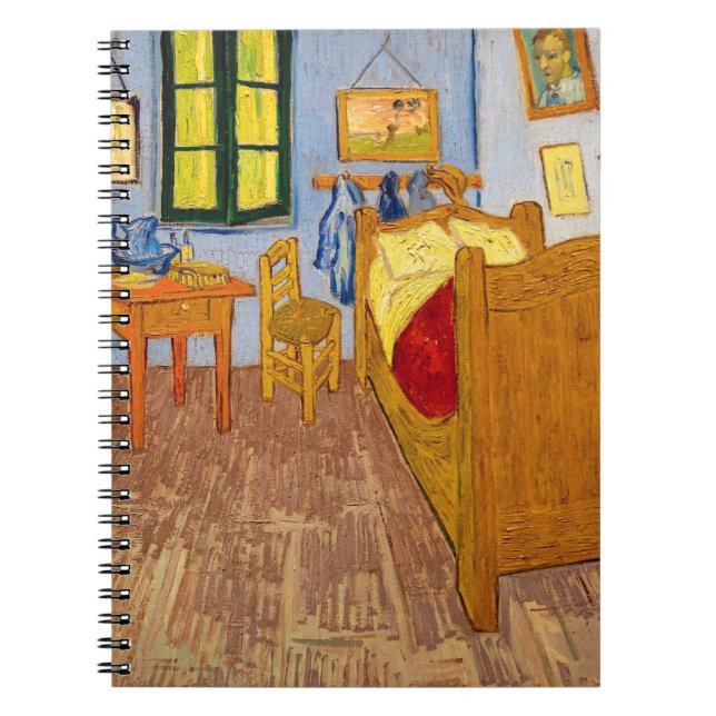 Vincent van Gogh - Vincent's Bedroom in Arles Notizblock (Vorderseite)